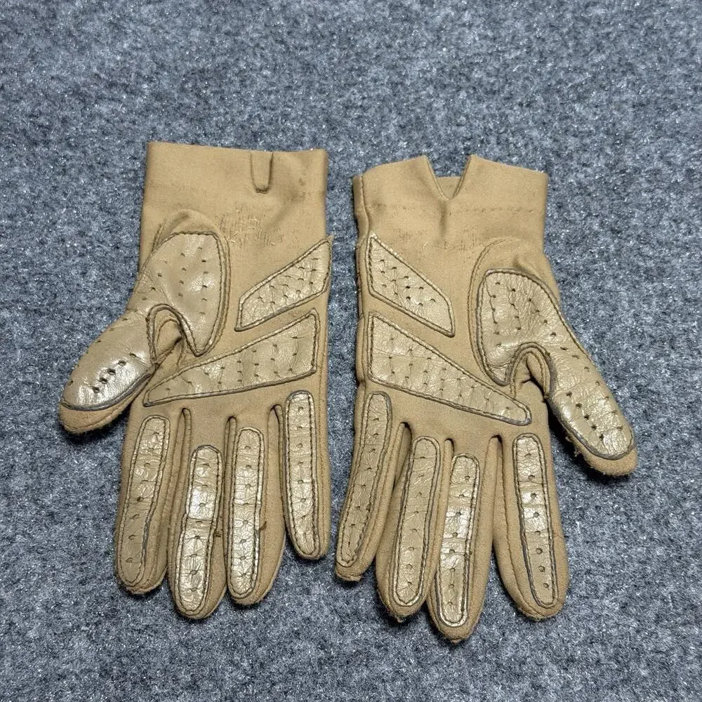 ISOTONE Vtg Lot Of (2) Gloves By ARIS One Sz /Women's Driver Gloves Stretchy Tan - Picture 8 of 13